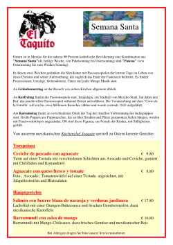 Ostern 2016 - El Taquito