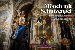 Im grossen Osterinterview sagt URBAN FEDERER, wo er als Abt