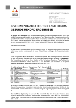 investmentmarkt deutschland q4/2015 gesunde rekord