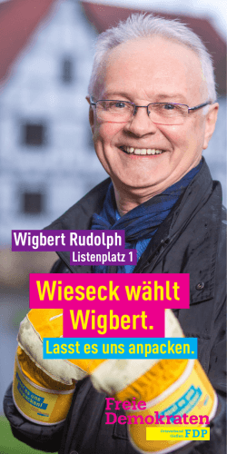 Wieseck wählt Wigbert.
