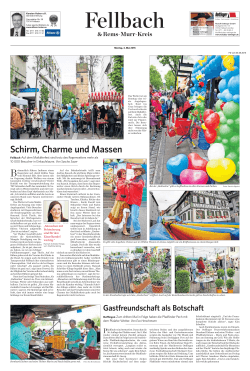 Schirm, Charme und Massen - Stadtmarketing Fellbach eV