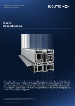Inoutic Hebeschiebet&uuml;r
