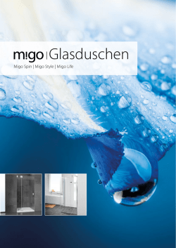 Glasduschen