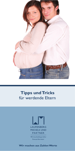 Tipps und Tricks für werdende Eltern