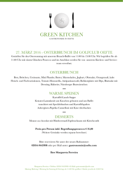 GREEN KITCHEN
