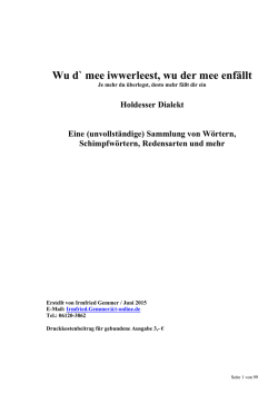 Irmfried Gemmer - Hohenstein
