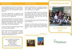 Flyer Plattdüütsche Tied 17.09.2015 (pdf 2,1 MB)