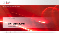 miniblockbuster - SevenOne Media