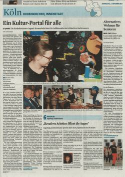 Ein Kulturportal f&uuml;r alle > PDF - Jugend