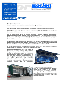 Innovationen, die bewegen