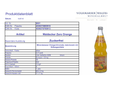 LMIV Waldecker Zero Orange 0,7l | PDF