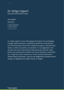Dr. Helge Lippert