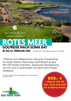 rotes meer - Golf Guide Tours