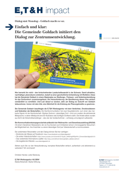 E, T & H impact - E,T&H Werbeagentur AG