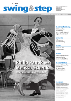 Philip Panek und Melissa Schenk
