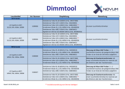 Dimmtool