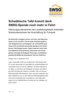 pdf 30.09.2015 SWSG spendet Schäbischer Tafel 10.000 Euro