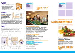 Flyer - Diakonische Bezirksstelle Neuenstadt