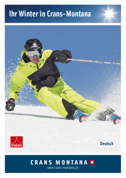 Ihr Winter in Crans