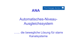 ANA Automatisches-Niveau- Ausgleichssystem