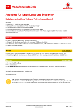 InfoDok 4007 - Vodafone.de
