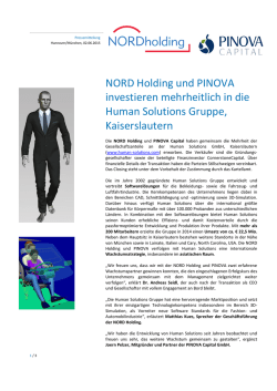 - PINOVA Capital