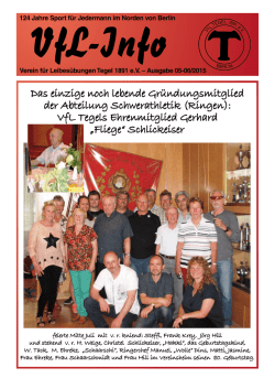 Das einzige noch lebende Gründungsmitglied der Abteilung