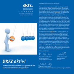 DKFZ aktiv!