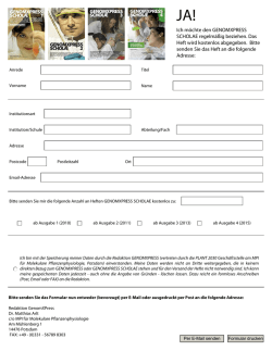 Jetzt den GXP SCHOLAE abonnieren