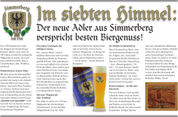 Der neue Adler aus Simmerberg verspricht besten Biergenuss!