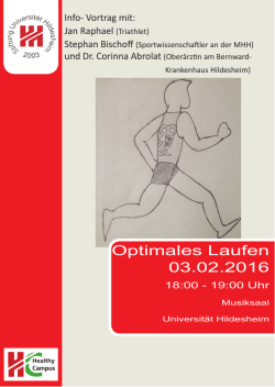 Optimales Laufen 03.02.2016