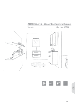 ARTIQUA 415 – Waschtischunterschränke für LAUFEN