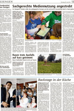 Heidenheimer Zeitung, 30.06.15