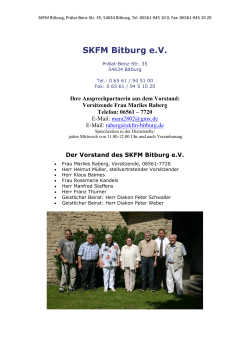Infos zum SKFM Bitburg e.V.