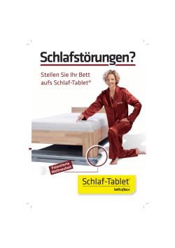 Schlafstörungen? - Bettenhaus Uwe Heintzen