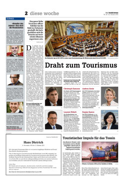 Draht zum Tourismus