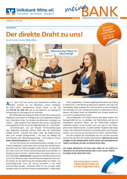 Der direkte Draht zu uns!