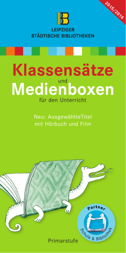 Medienboxen - Stadt Leipzig