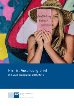 Hier ist Ausbildung drin! - IHK Reutlingen