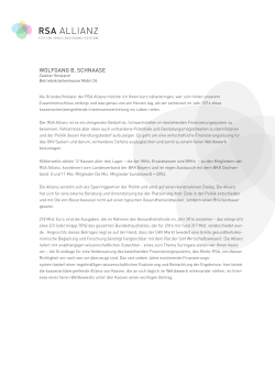 RSA Allianz Statements