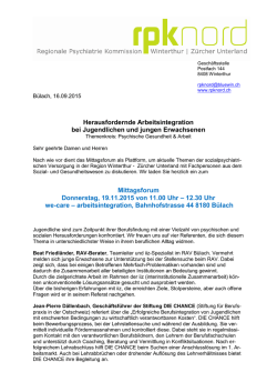 Herausfordernde Arbeitsintegration bei Jugendlichen und jungen