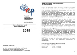 Erwachsenen- und Familienarbeit