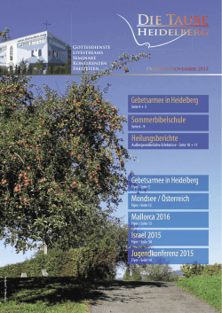 Oktober/November 2015