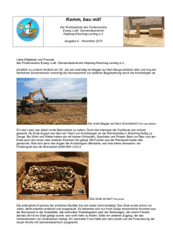 Ausgabe 6, November 2015