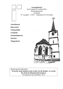 Gemeindebrief 03/2015 als PDF