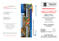 Programm (PDF-Datei) - Home - Akkordeon Orchester Rudersberg