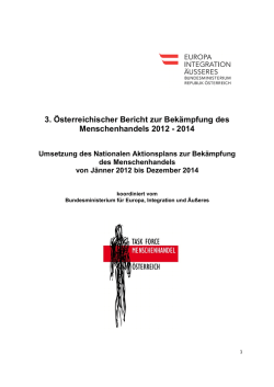 Dritter &Ouml;sterreichischer Bericht zur Bek&auml;mpfung des