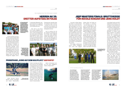 HERREN AK 35: DRITTER AUFSTIEG IN FOLGE