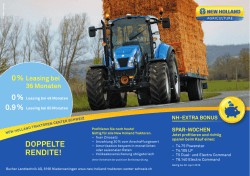 doppelte rendite! - Mehr Landtechnik AG