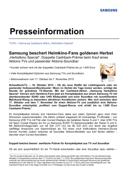 Samsung beschert Heimkino
